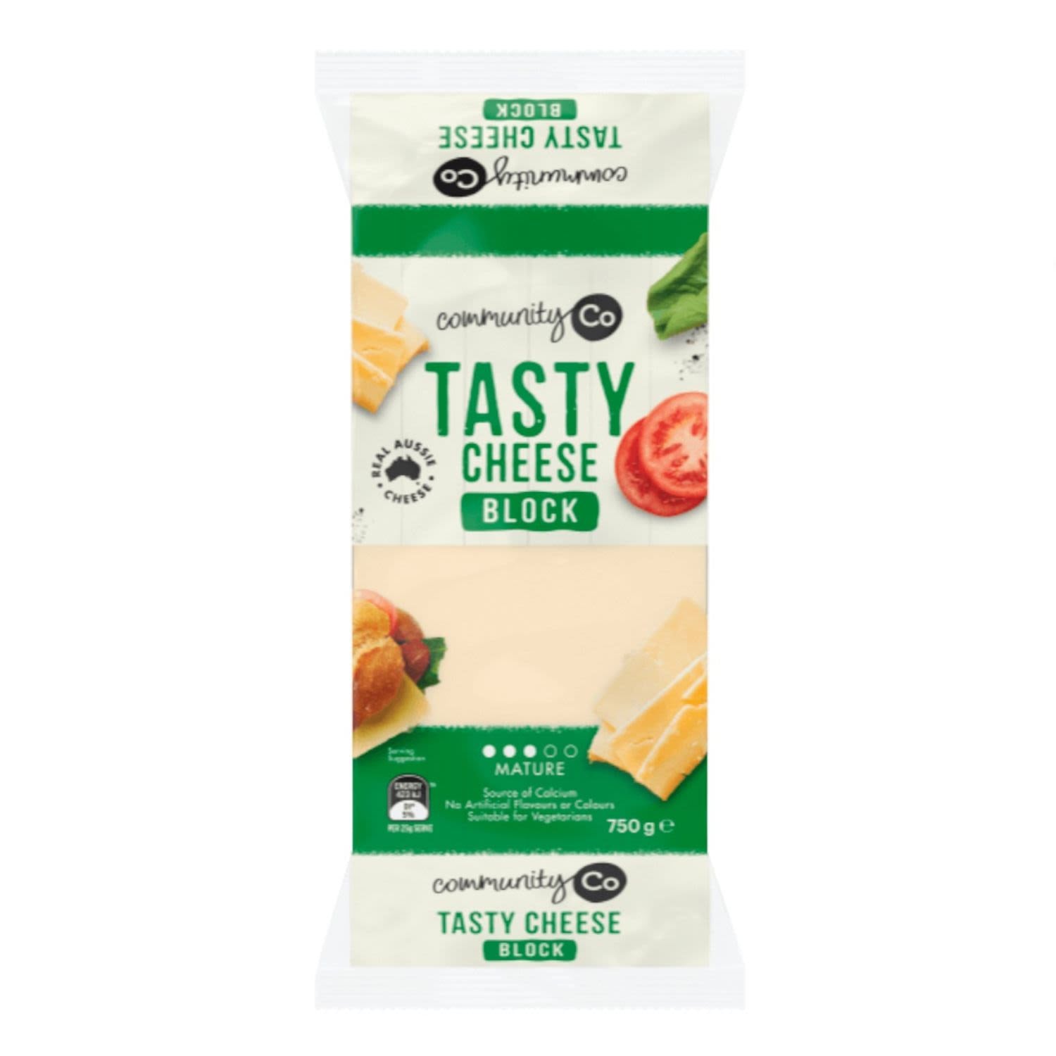 Community Co Tasty Cheese Block 750g