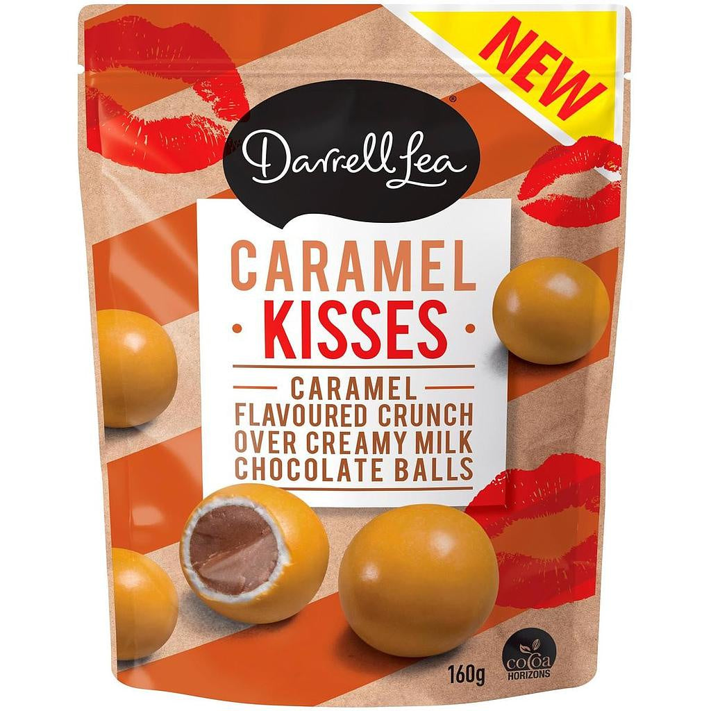 Darrell Lea Caramel Kisses 160g