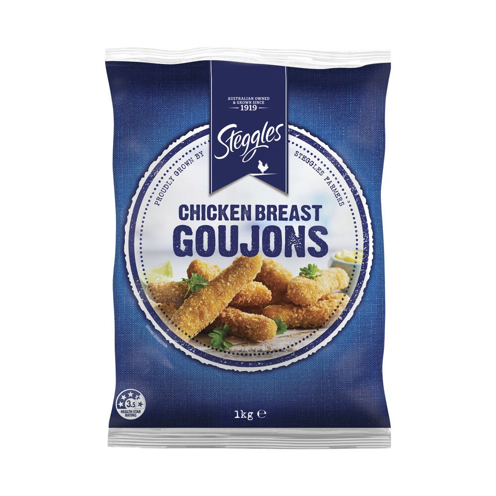 Steggles Chicken Breast Fingers 1kg