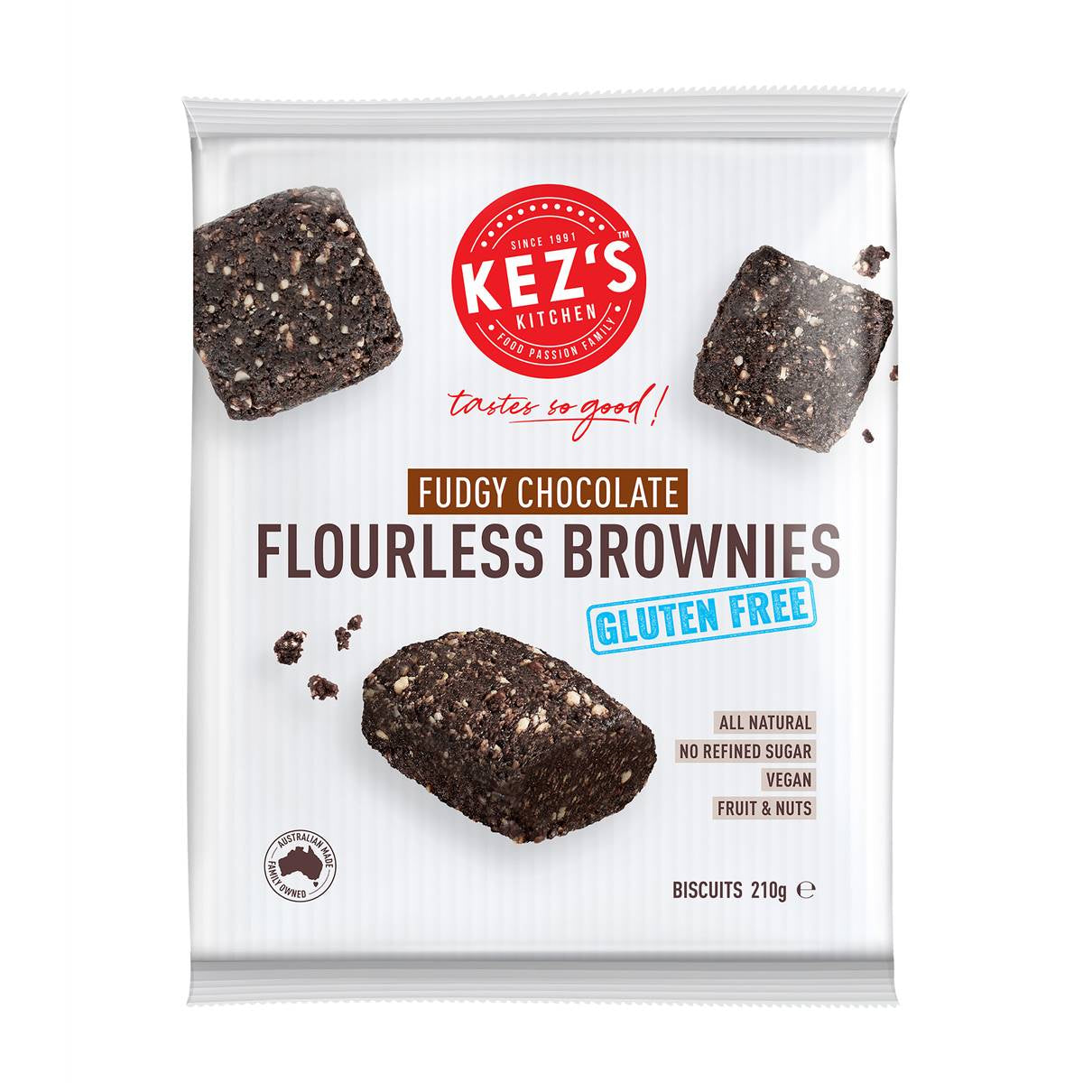 Kez's Fudgy Chocolate Flourless Brownies