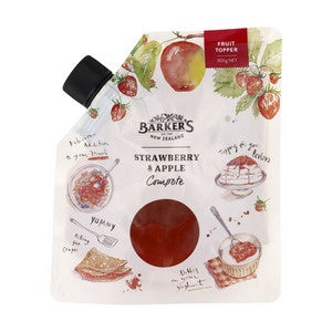 Barker's Strawberry and Apple Compote 300g