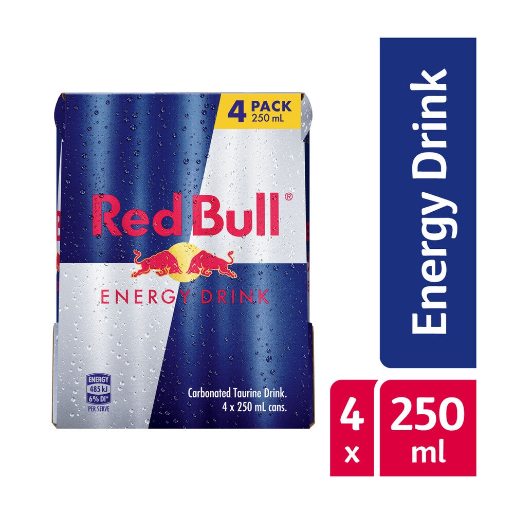 Red Bull Energy Drink 4 pack