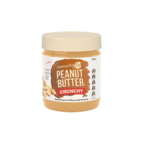 Community Co Peanut Butter Crunchy 500g