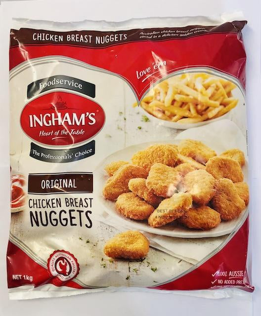 Ingham's Crumbed Chicken Nuggets 1kg