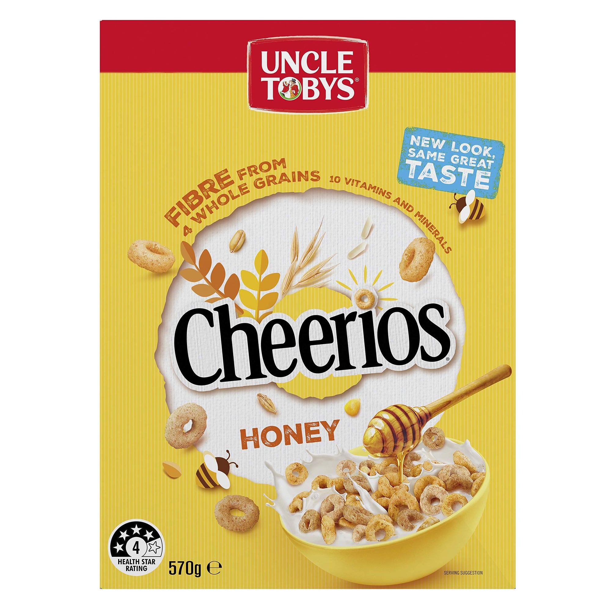 Uncle Toby's Cheerios Honey 520gm