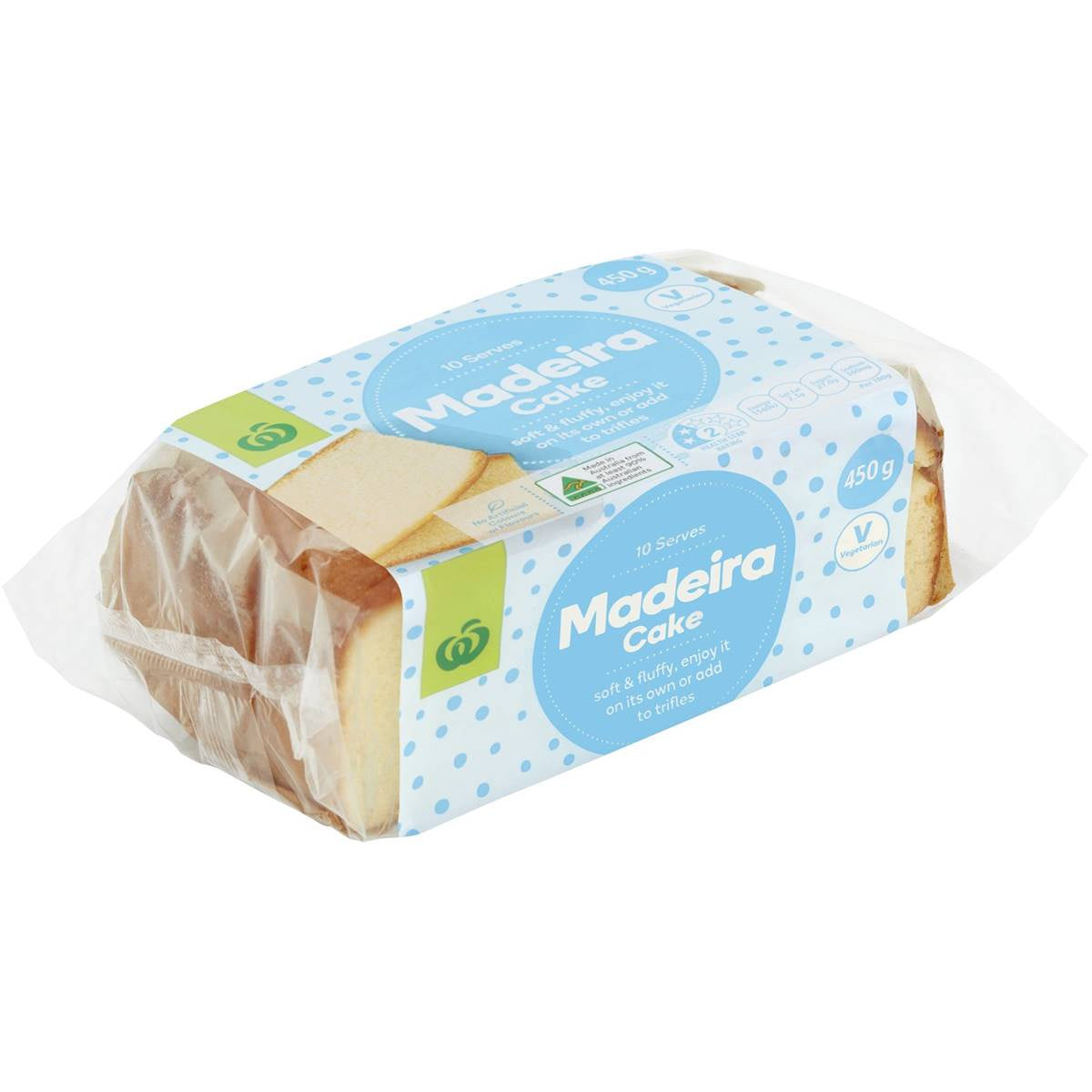 Woolworths Madeira Cake 450gm