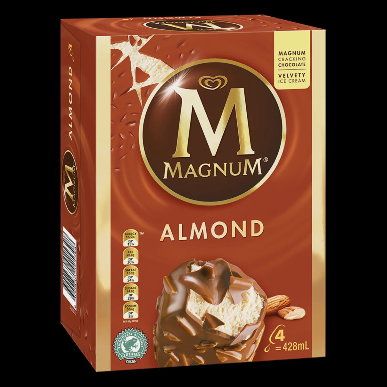 Magnum Almond 428mL 4 pack