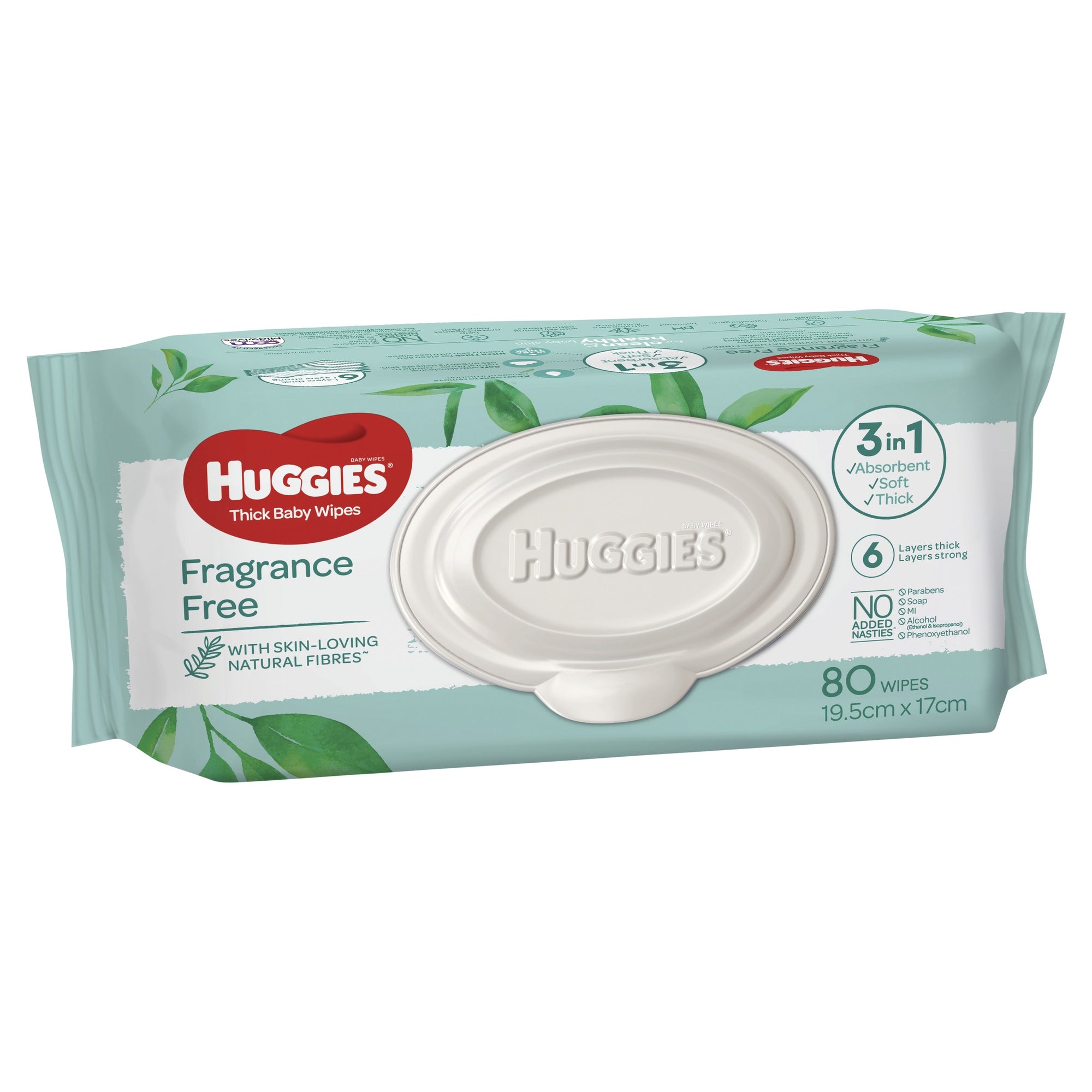 Huggies Baby Wipes 80 pack