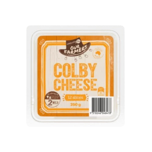 Community Co Colby Cheese 12 slices 250g