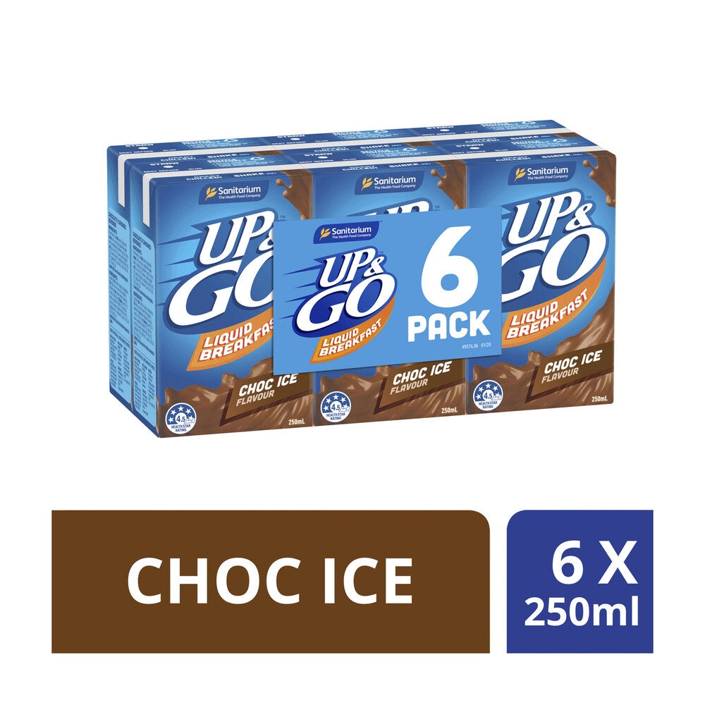 Sanitarium Up and Go Choc Ice 6 pack