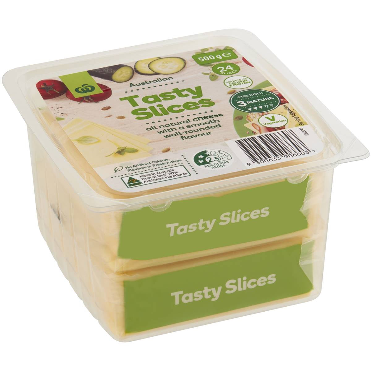 Woolworths Tasty Slices 500g