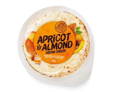 Emporium Selection Apricot and Almond Cream Cheese 200g