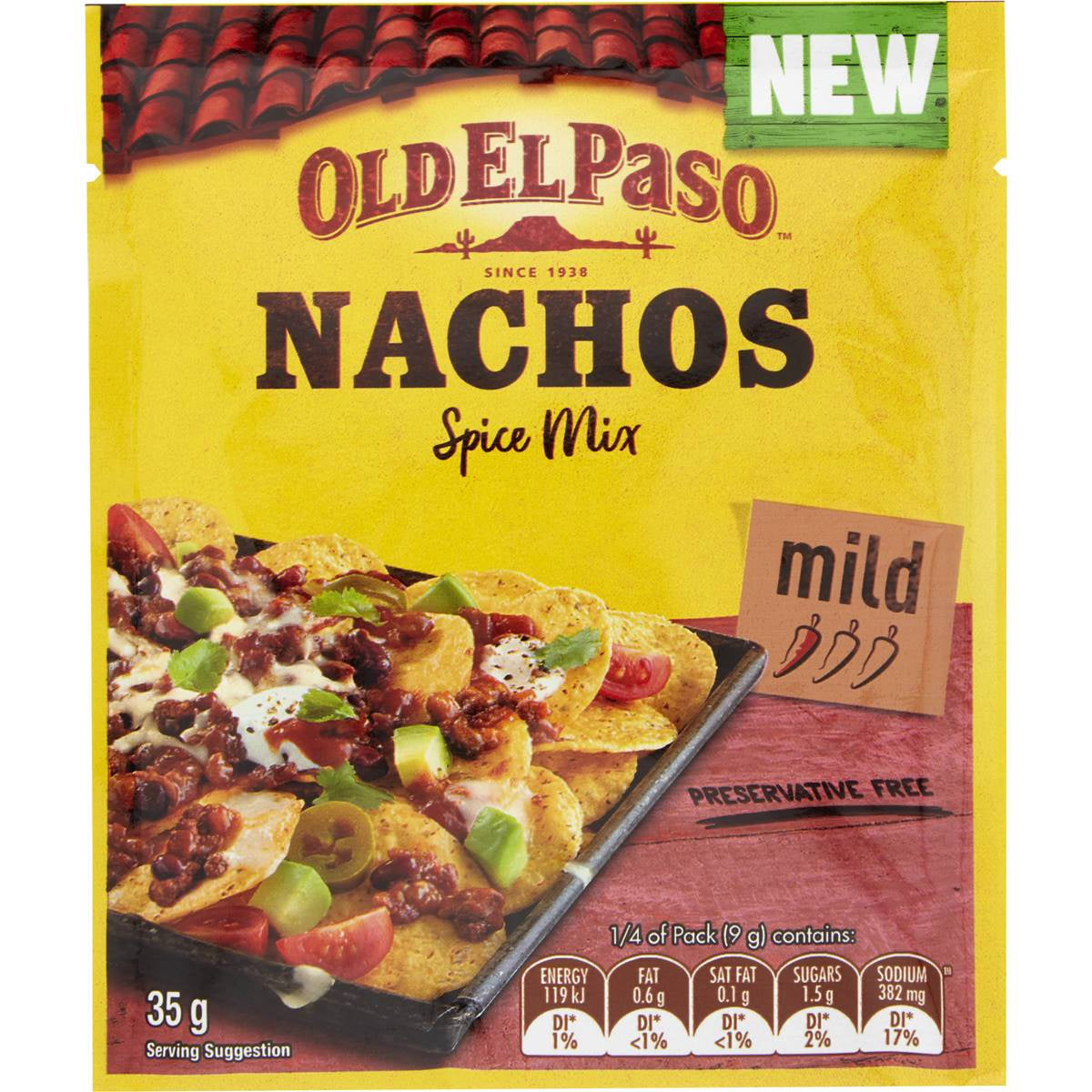 Old El Paso Nachos Spice Mix 35g