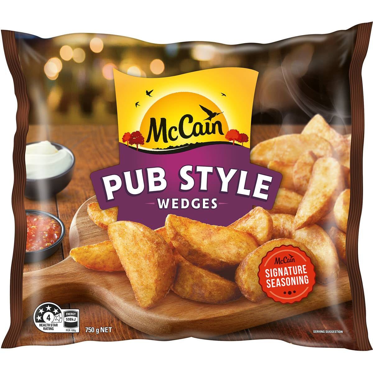 McCain Pub Style Wedges 750g