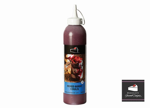 Priestleys Dessert Sauce Mixed Berry 500mL