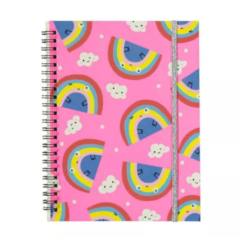 Anko A5 Rainbow Notebook