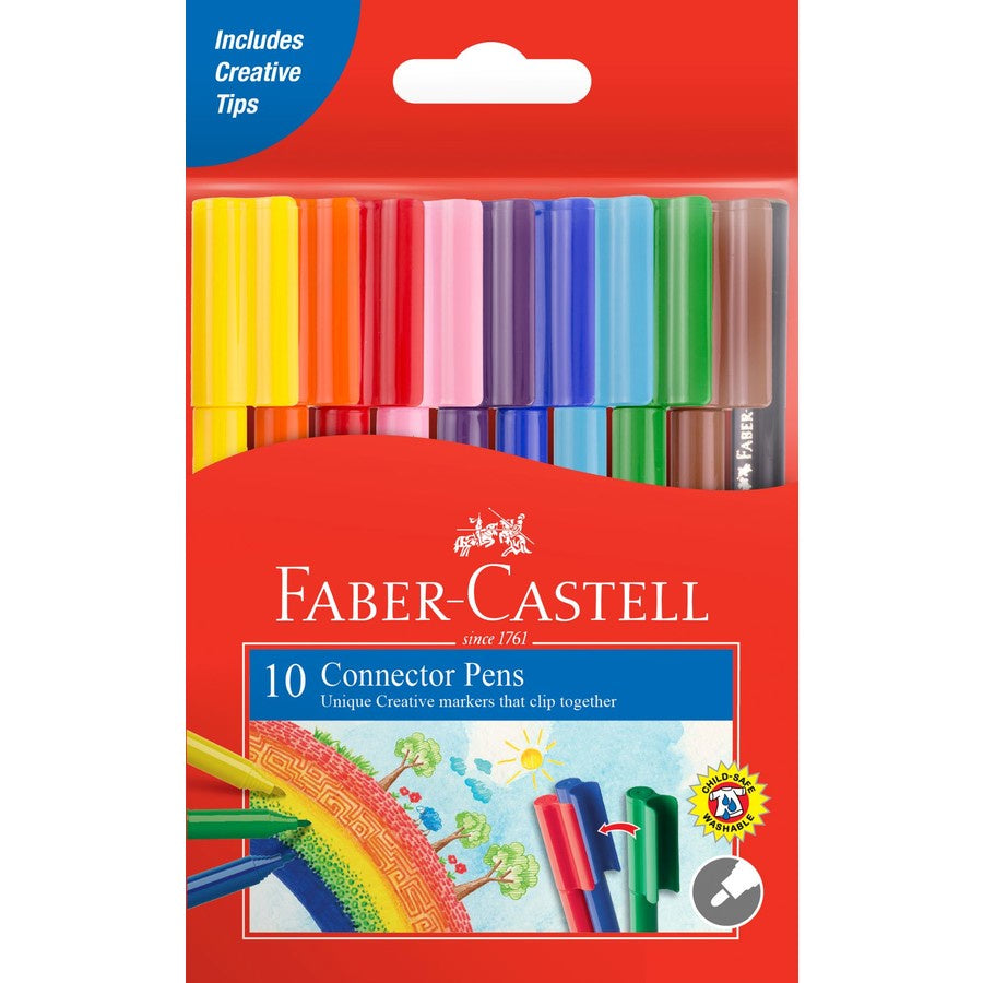 Faber-Castell Connector Pens 10 pack