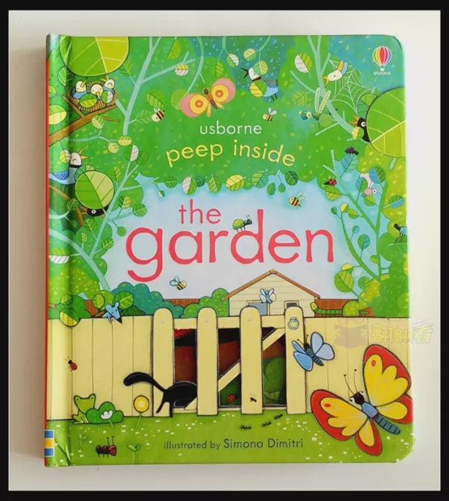 Usborne Book Peep Inside The Garden