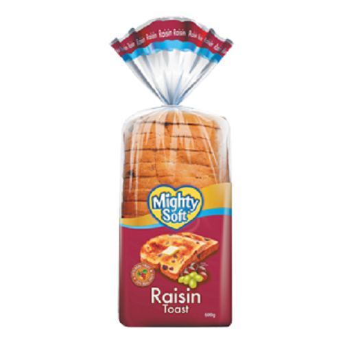 Mighty Soft Raisin Toast 600g