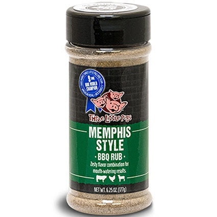 Three Little Pigs BBQ Rub Memphis Style 347g