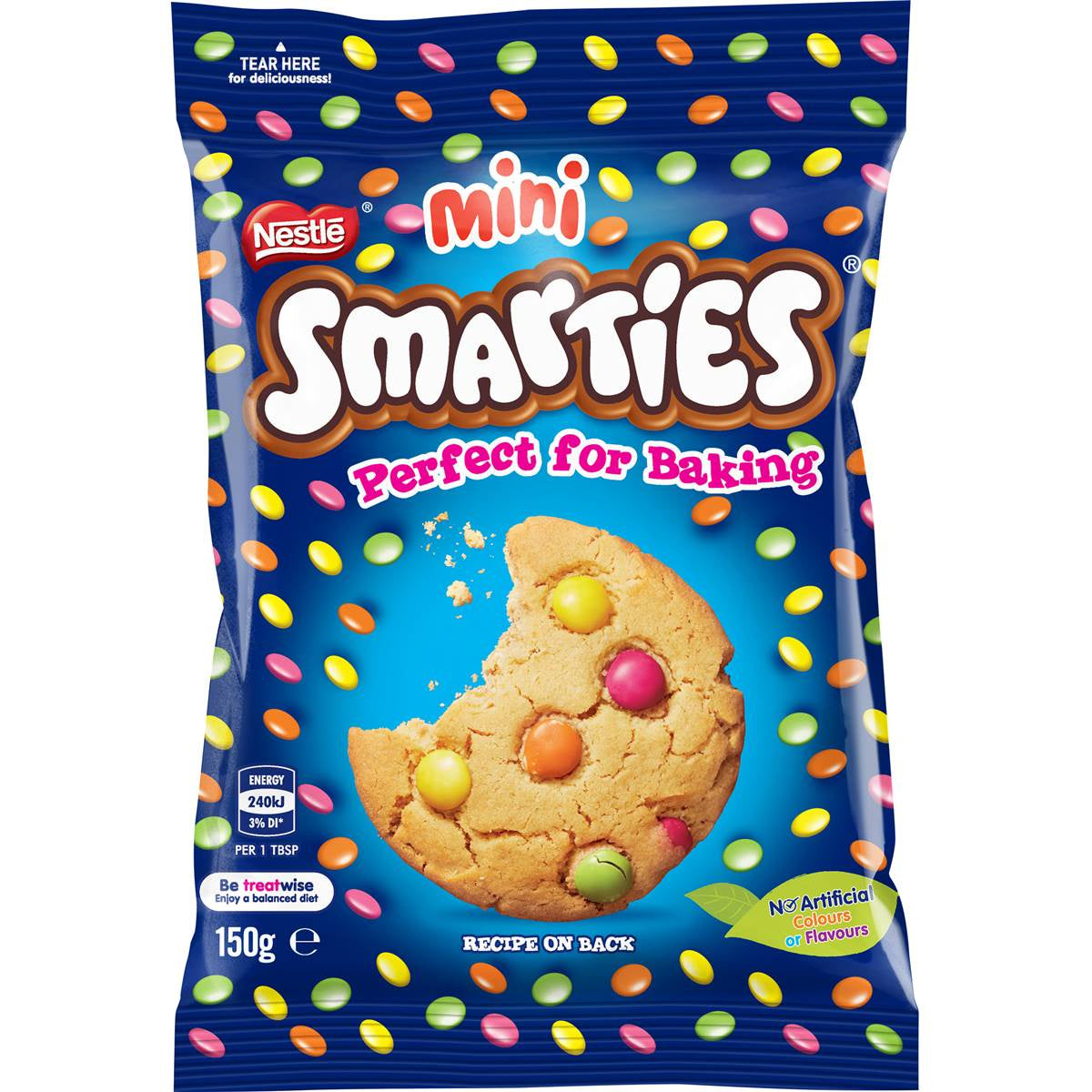 Nestle Mini Smarties Perfect for Baking 150g