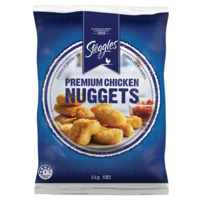 Steggles Premium Chicken Nuggets 1kg