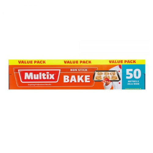 Multix Non Stick Bake 50m x 30cm