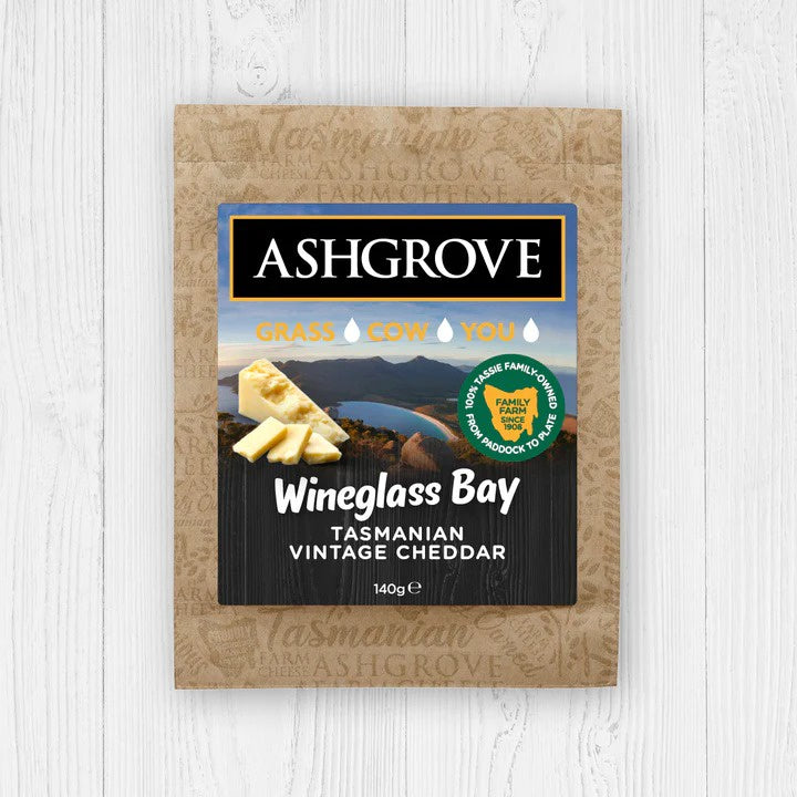 Ashgrove Wineglass Bay Tasmanian Vintage Cheddar 140g