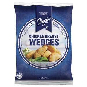 Steggles Chicken Breast Wedges 1kg