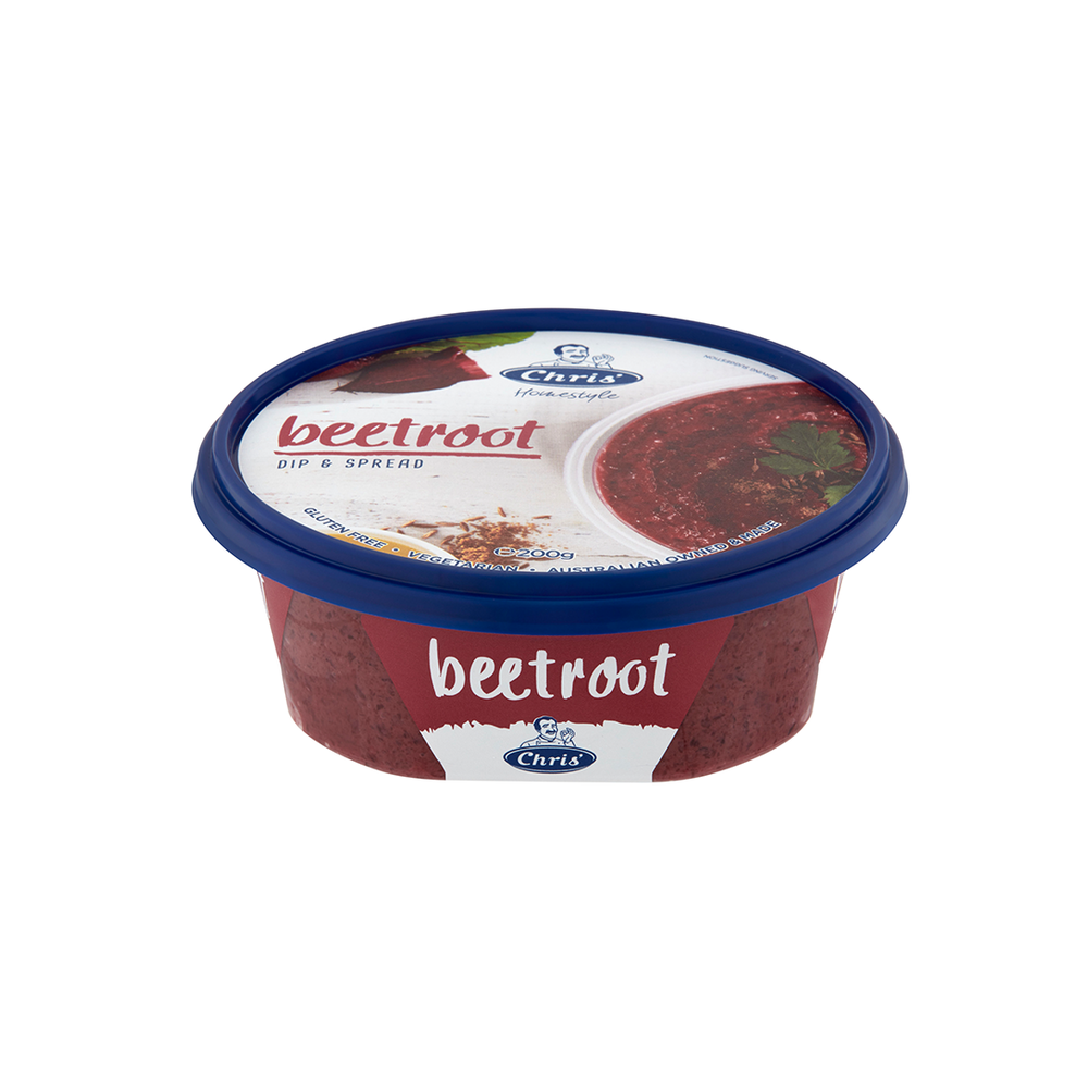 Chris' Homestyle Beetroot Dip and Spread 200g