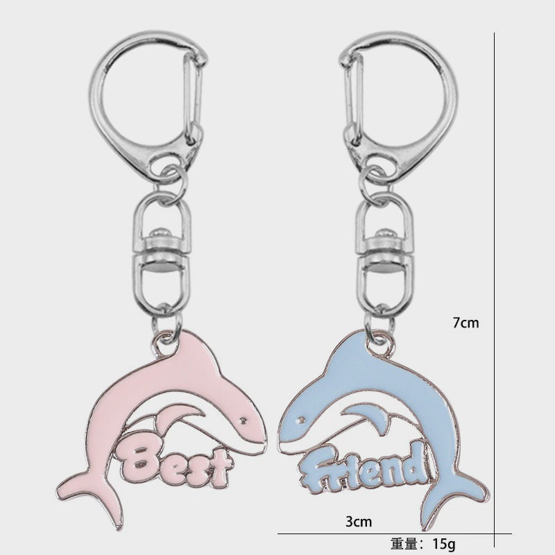 Wishes bff Keyring Dolphin 2pk