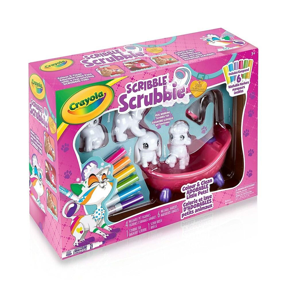 Crayola Scribble Scrubbie 4pk