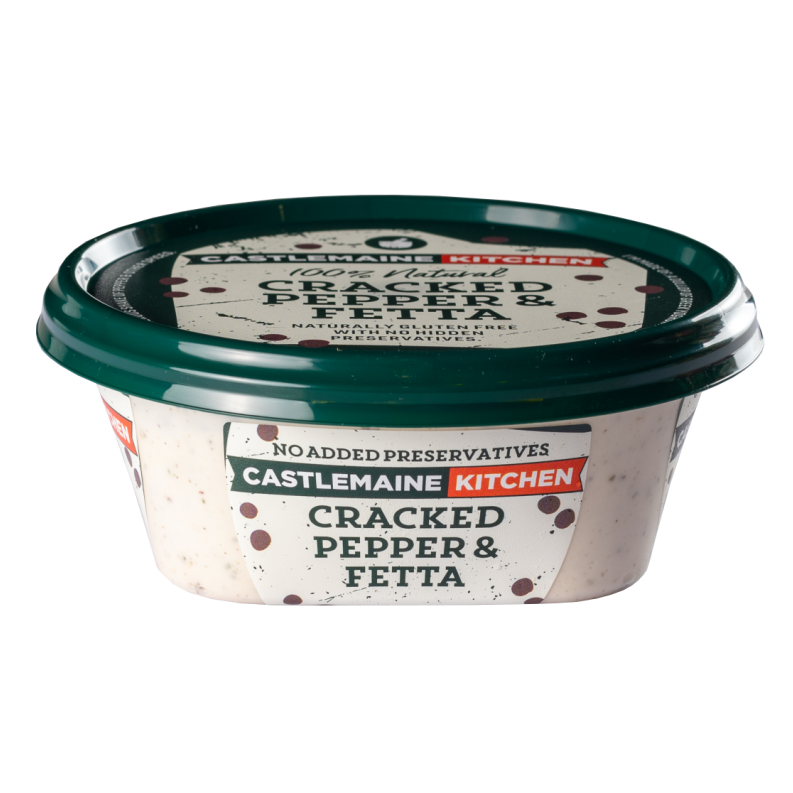 Castlemaine Kitchen Cracked Pepper & Fetta Dip 200g