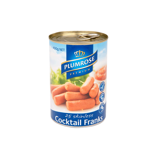 Plumrose Premium Cocktail Franks 400g