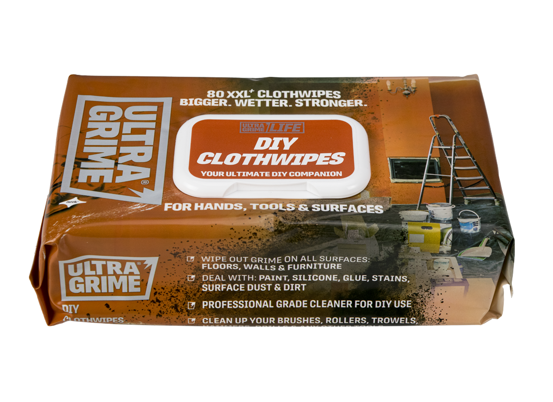 UltraGrime LIFE DIY XXL Clothwipes 80 pack