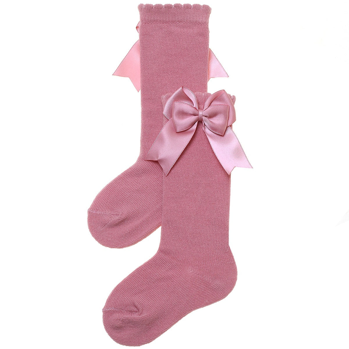 Carlomagno Knee High Sock Dusty Pink 2946 Size 0