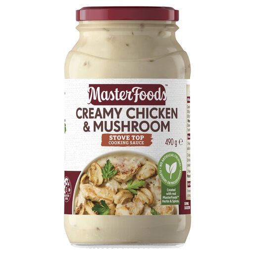 Masterfoods Creamy Chicken and Mushroom 490g