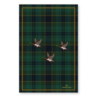 Manor Road Microfibre Tea Towel - Flying Mallards