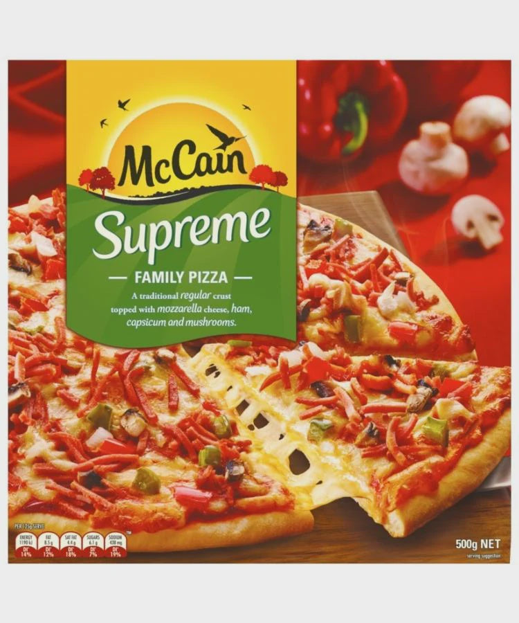 McCain Family Pizza Supreme 500g