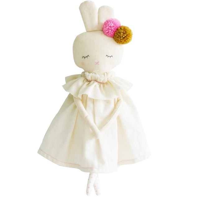 Alimrose Isabelle Bunny Ivory Linen