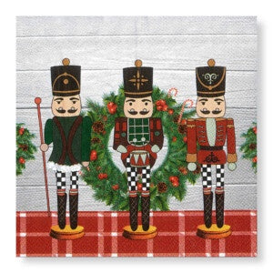 Manor Road The Three Nutcrackers Cocktail Napkins 20 pack