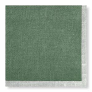 Manor Road Linen Green Dinner Napkins 20 pack