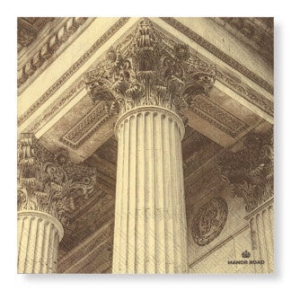 Manor Road Pillars of Stone Luncheon Napkin 20 pack