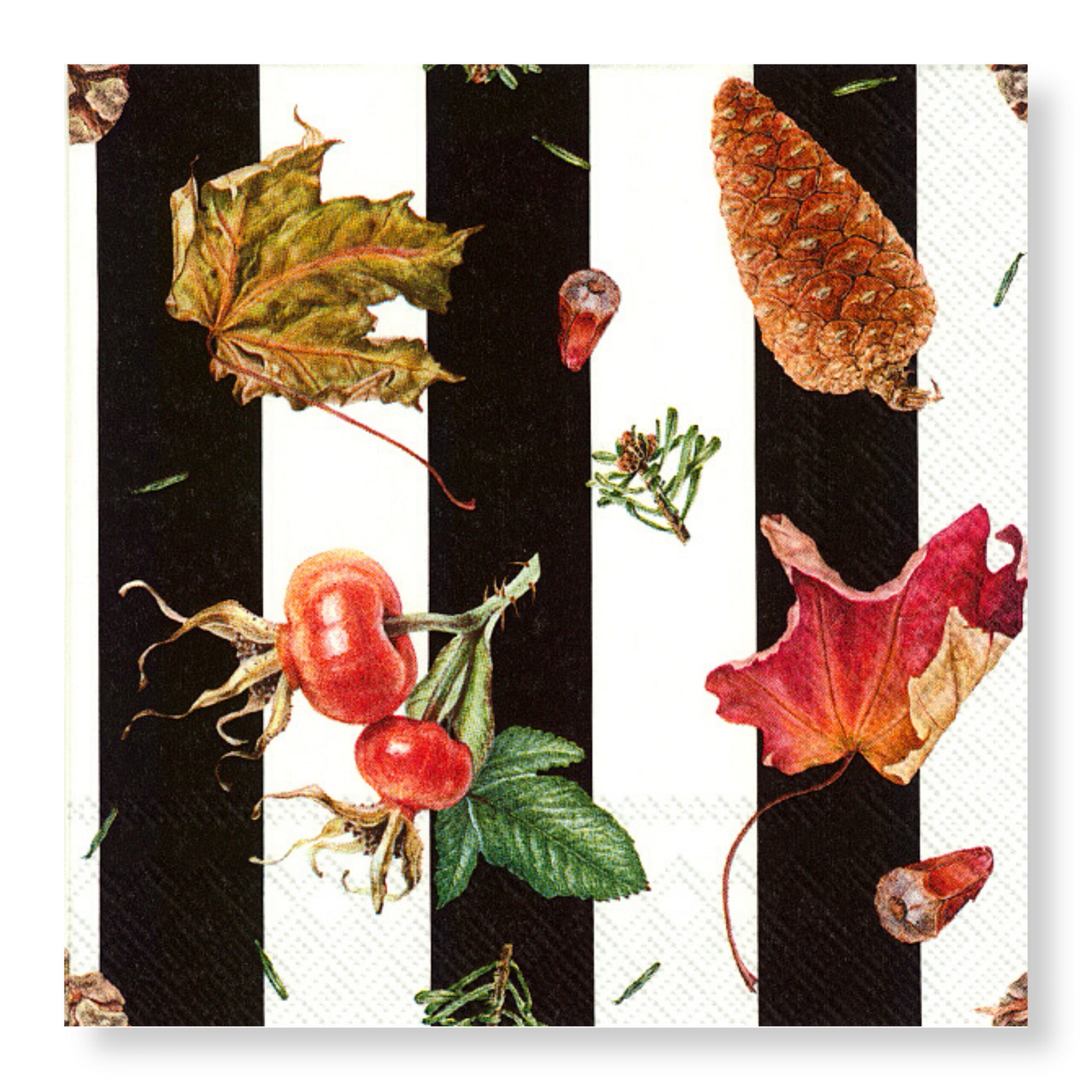 Manor Road Autumn Flutter Luncheon Napkin 20 pack