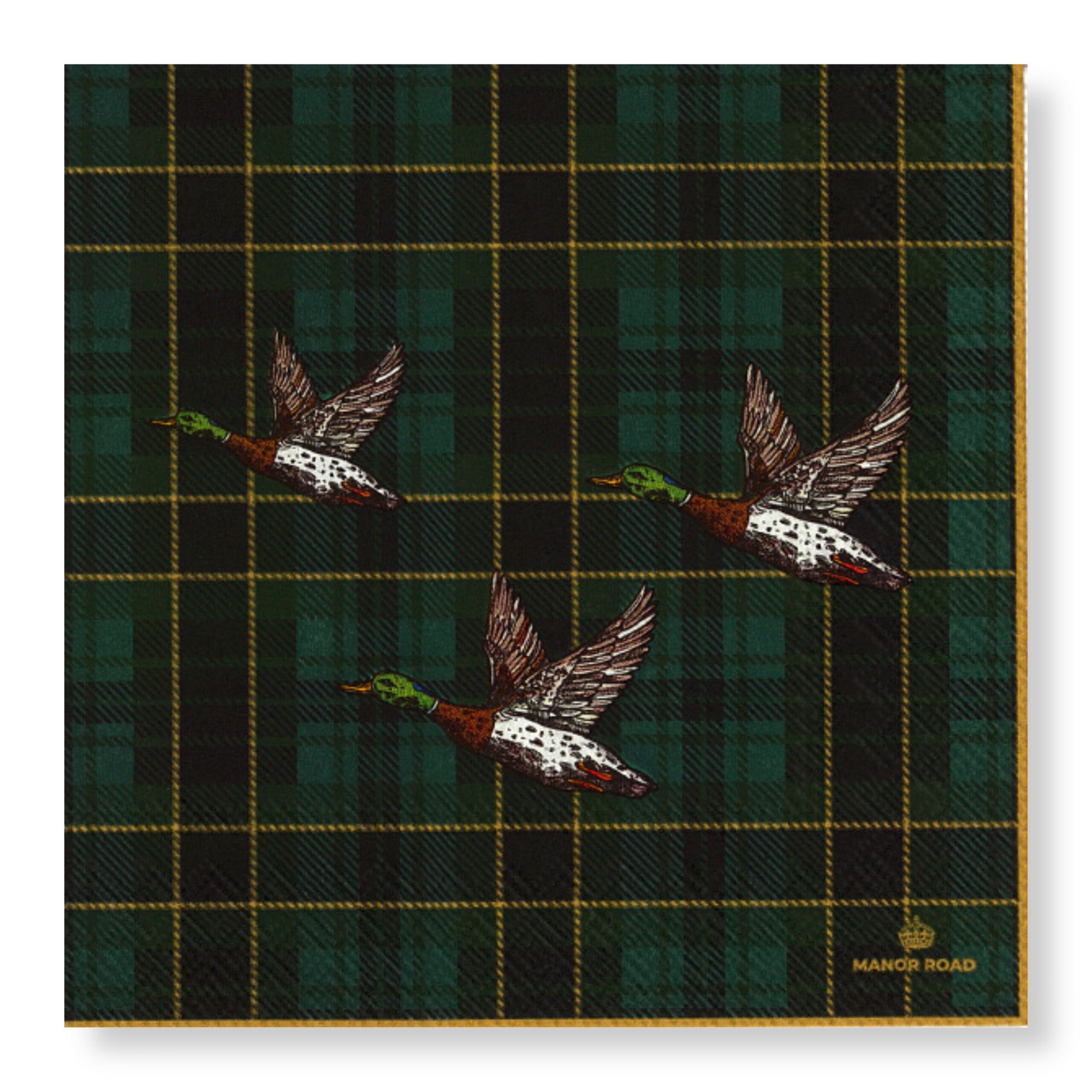 Manor Road Flying Geese Cocktail Napkin 20 pack