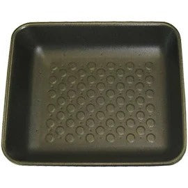 Plix Foam Tray Black 11x9"