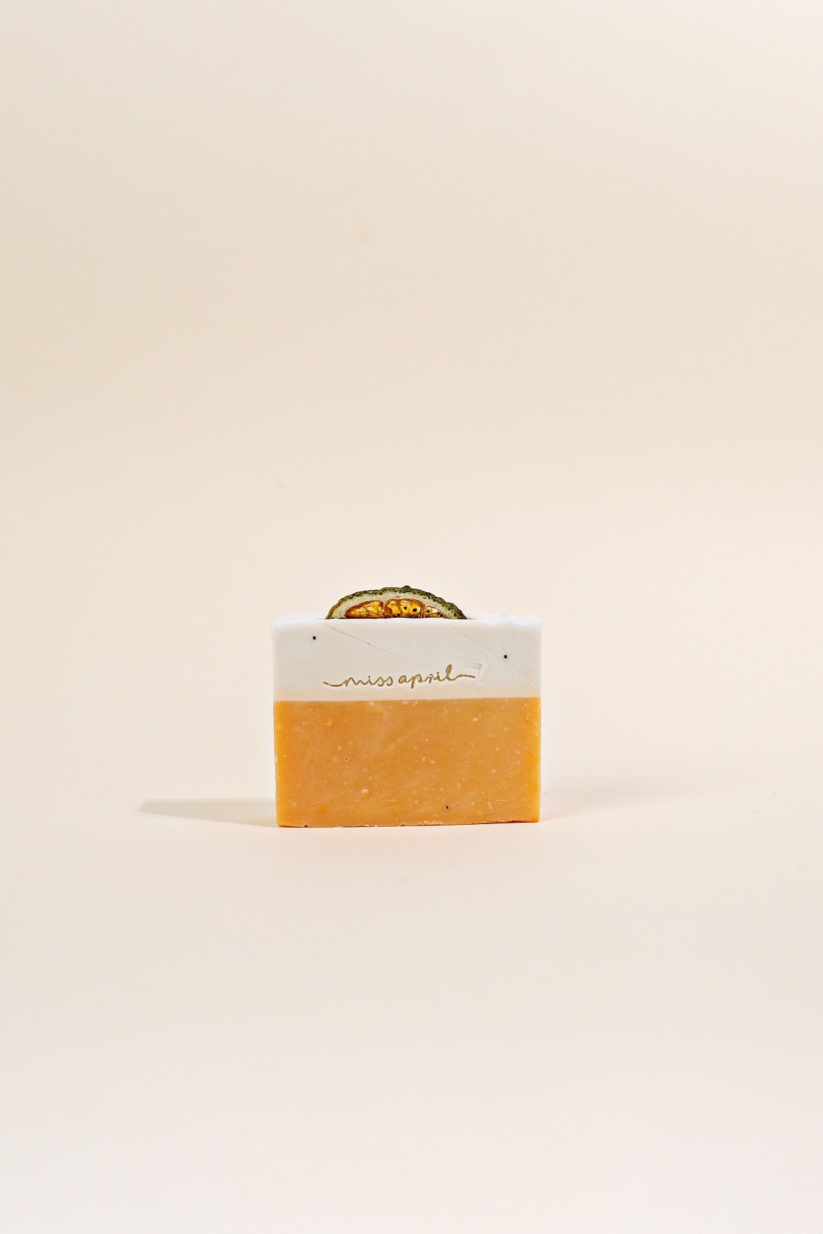 Miss April Orange Bar Soap