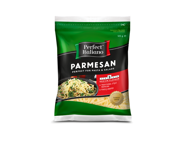 Perfect Italiano Grated Parmesan Cheese 125g