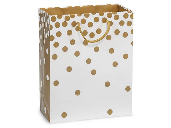 Gold Dot Gift Bag