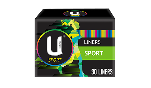 U by Kotex Sport Liners Sport 30 pack